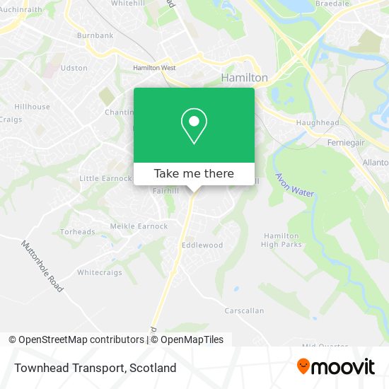 Townhead Transport map