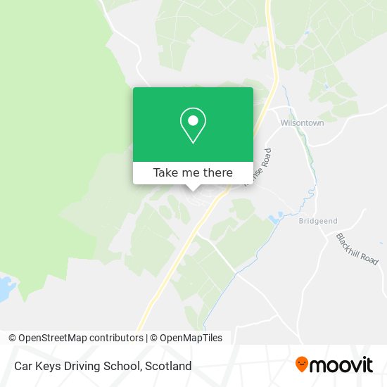 Car Keys Driving School map