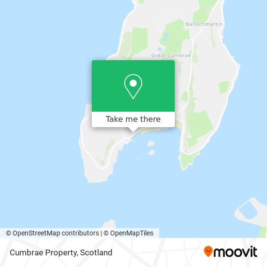 Cumbrae Property map