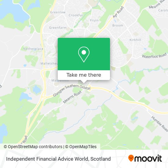 Independent Financial Advice World map