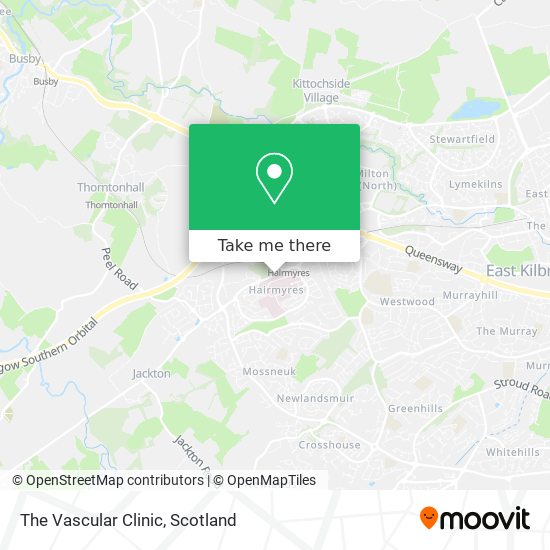 The Vascular Clinic map