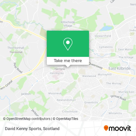 David Kenny Sports map
