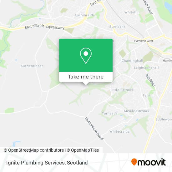 Ignite Plumbing Services map