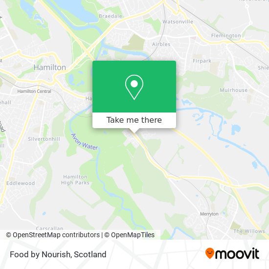 Food by Nourish map