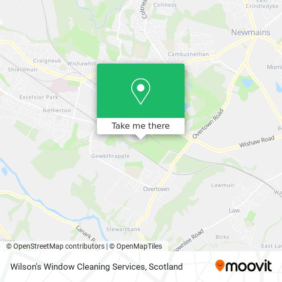 Wilson's Window Cleaning Services map