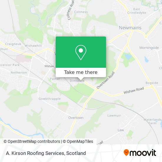 A. Kirson Roofing Services map