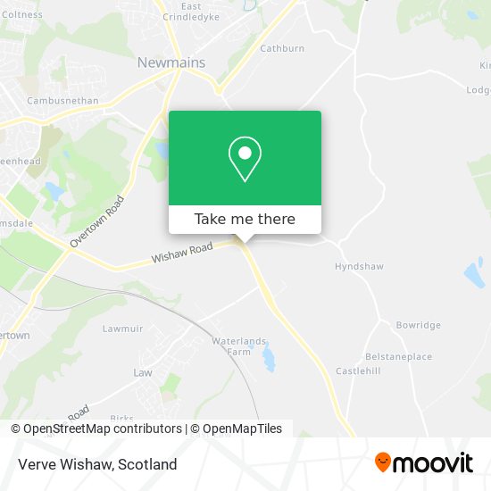 Verve Wishaw map