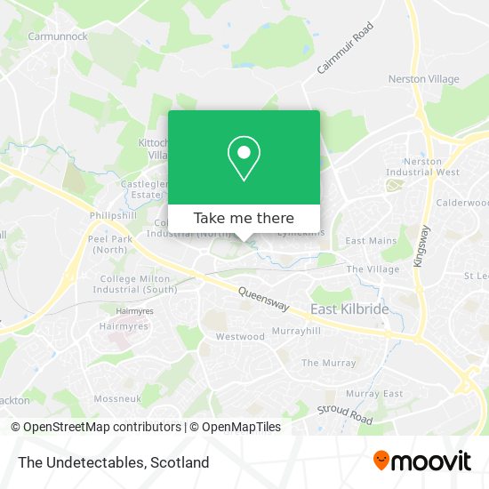 The Undetectables map