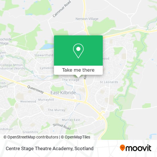 Centre Stage Theatre Academy map