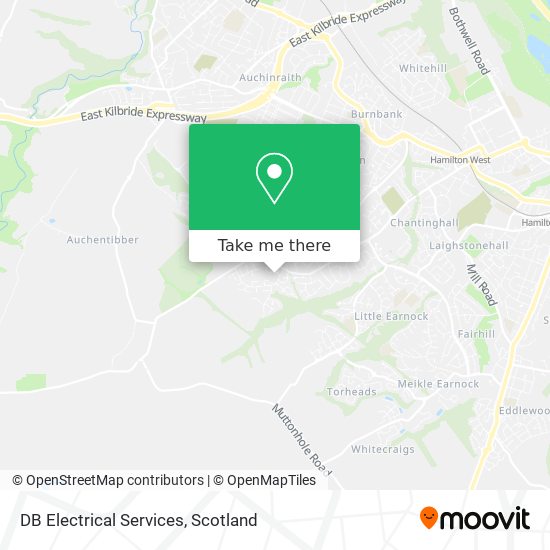 DB Electrical Services map