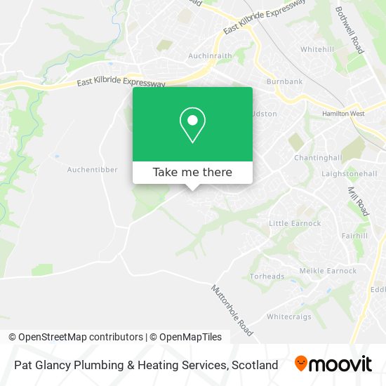 Pat Glancy Plumbing & Heating Services map