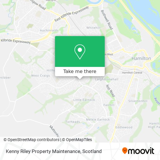 Kenny Riley Property Maintenance map