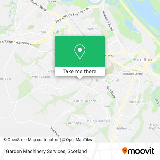 Garden Machinery Services map