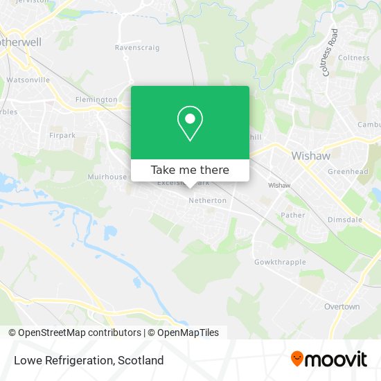 Lowe Refrigeration map