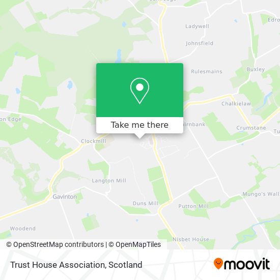 Trust House Association map
