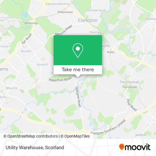 Utility Warehouse map