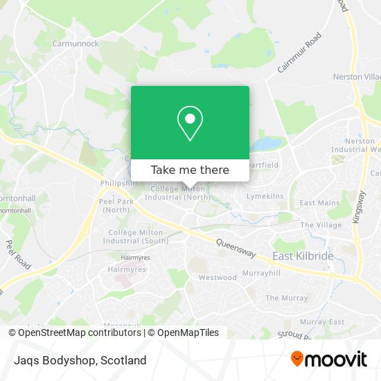 Jaqs Bodyshop map