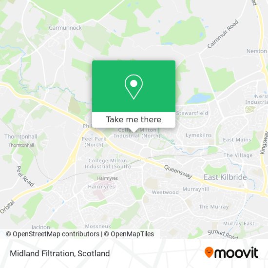 Midland Filtration map