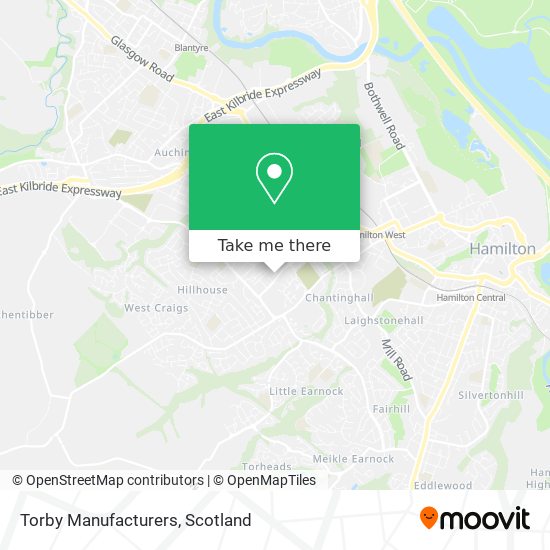 Torby Manufacturers map