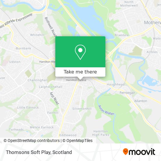 Thomsons Soft Play map