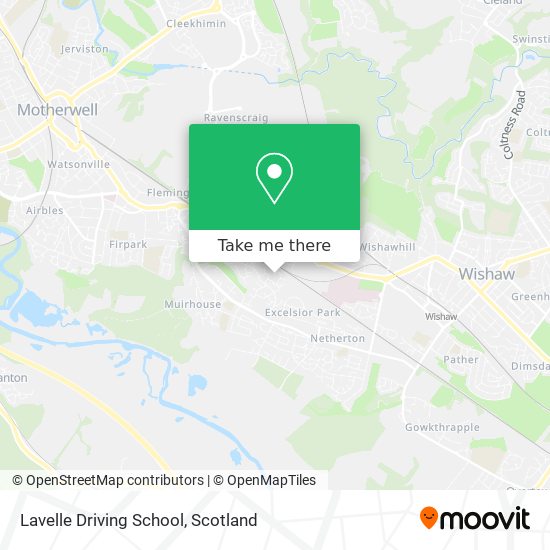 Lavelle Driving School map