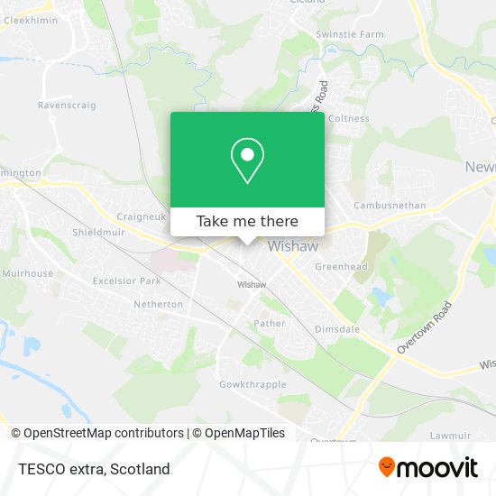 TESCO extra map