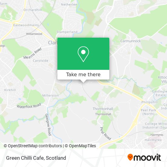 Green Chilli Cafe map