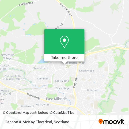 Cannon & McKay Electrical map