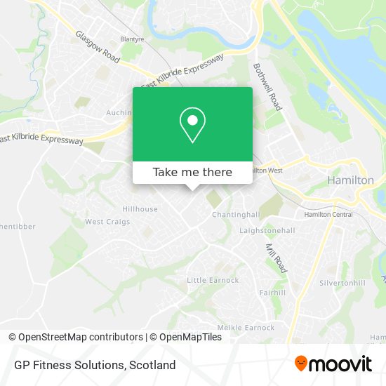 GP Fitness Solutions map