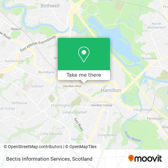 Bectis Information Services map