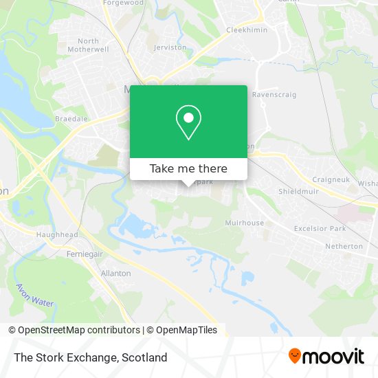 The Stork Exchange map