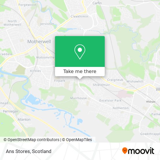 Ans Stores map