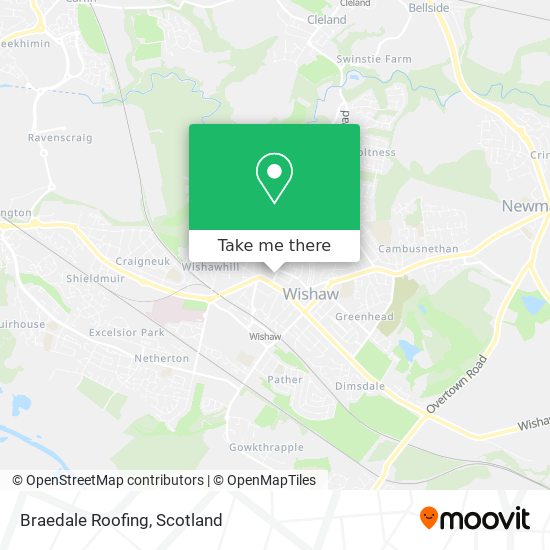 Braedale Roofing map