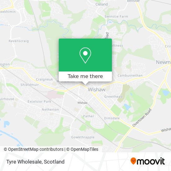 Tyre Wholesale map
