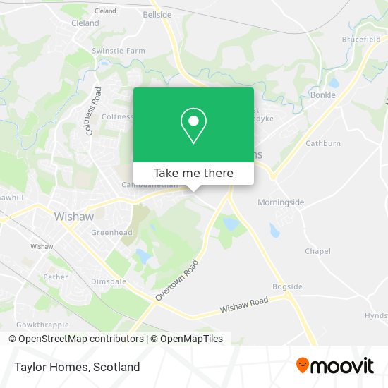 Taylor Homes map