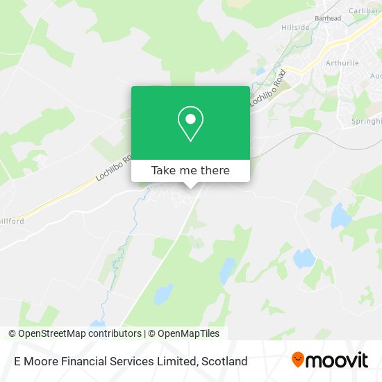 E Moore Financial Services Limited map