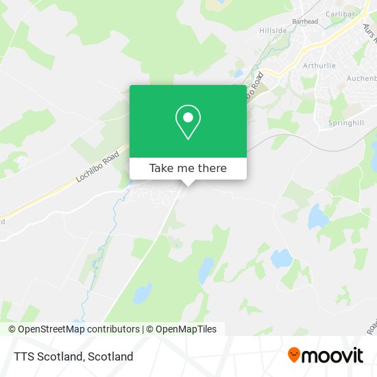 TTS Scotland map