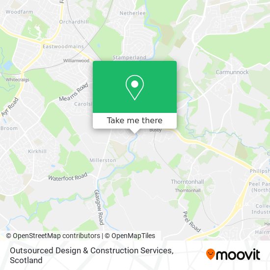 Outsourced Design & Construction Services map