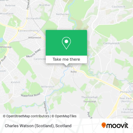 Charles Watson (Scotland) map
