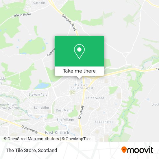 The Tile Store map