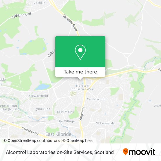 Alcontrol Laboratories on-Site Services map