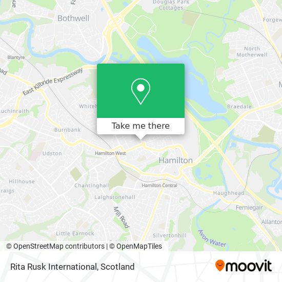 Rita Rusk International map