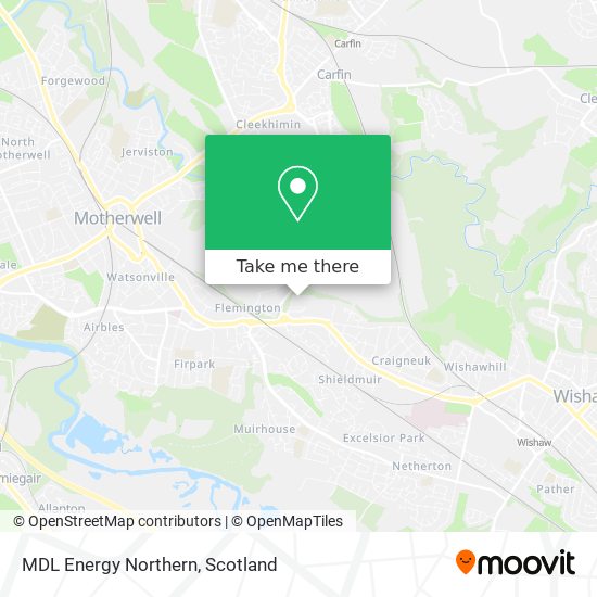 MDL Energy Northern map