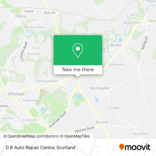 D B Auto Repair Centre map