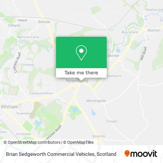 Brian Sedgeworth Commercial Vehicles map