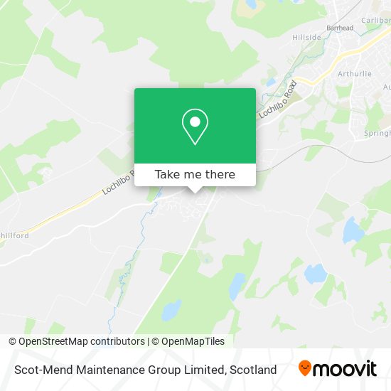 Scot-Mend Maintenance Group Limited map