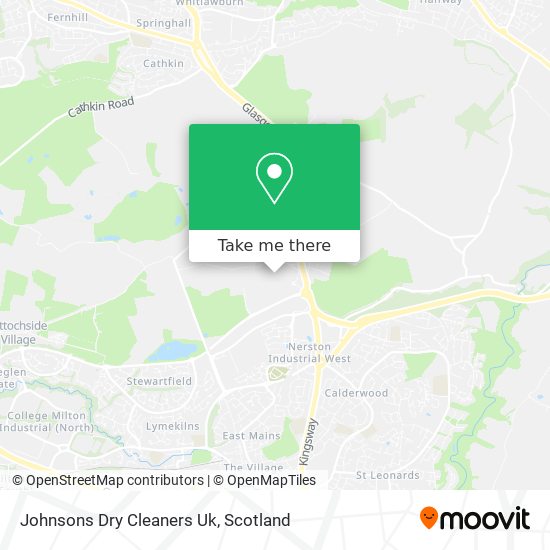 Johnsons Dry Cleaners Uk map