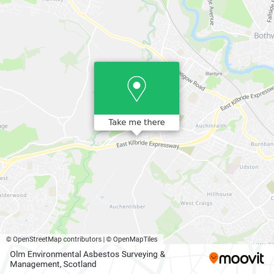 Olm Environmental Asbestos Surveying & Management map