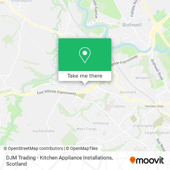 DJM Trading - Kitchen Appliance Installations map