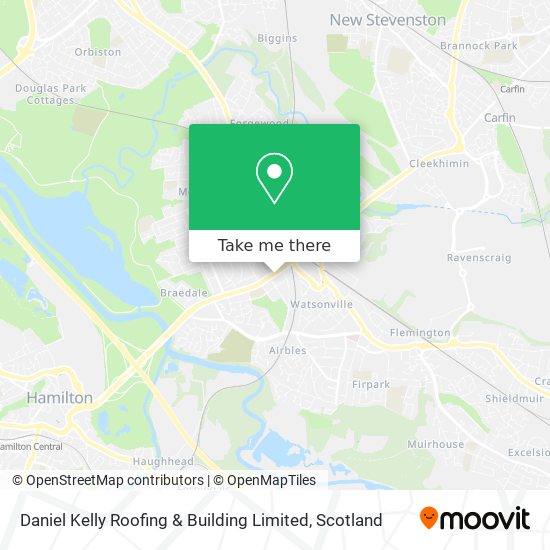 Daniel Kelly Roofing & Building Limited map
